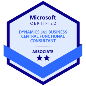Business Central Functional Consultant Associate